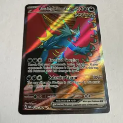 Roaring Moon ex 229/182 Sv04: Paradox Rift Holo Full Art Pokemon TCG - Image 2