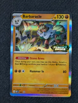 Barbaracle Perfect Order Stamped Prerelease Promo MEP 065 - Image 1