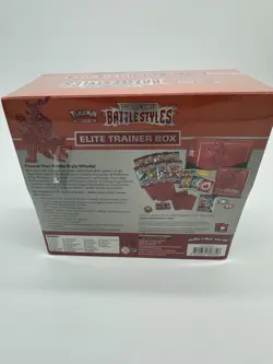 Pokemon Sword & Shield Battle Styles Elite Trainer Box ETB (RED) Factory Sealed! - Image 3