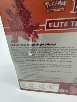 Pokemon Sword & Shield Battle Styles Elite Trainer Box ETB (RED) Factory Sealed! - Image 4