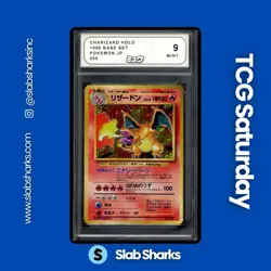 1996 POKEMON EXPANSION PACK JP #006 CHARIZARD RARE HOLO - Image 1