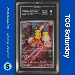2023 POKEMON SV CHINESE BS PROMO D. PIKA RETURNS #050 DETECTIVE PIKACHU TAG 9 - Image 1
