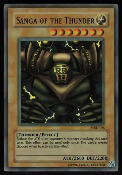 Sanga of the Thunder MRD-025 Super Rare Yu-Gi-Oh - Image 1