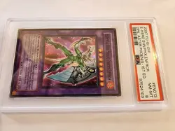 Yu-Gi-Oh! 2007 Elemental Hero Shining Phoenix Enforcer 1st Ed DP05-EN013 PSA 8 - Image 2