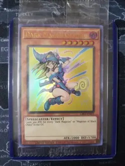 Yugioh Dark Magician Girl LART EN035 Ultra Rare Lost Art Promo Sealed - Image 1