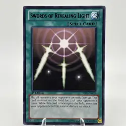 Yugioh - Swords of Revealing Light Rare Unlimited BP01-EN033 Black Lettering - Image 1