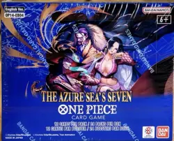 OP14 Booster Box Sealed One Piece The Azure Sea’s Seven TCG English - Image 1