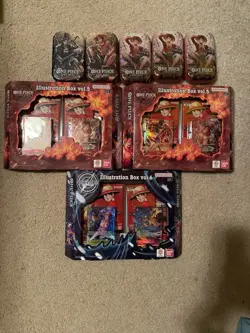 One Piece Sealed Illustration Box 5 And 6 With Mini Tins Series 2 - Image 1