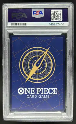 2024 One Piece New World Shanks Super Rare Wanted Alt Art #OP09-004 PSA 10 - Image 2