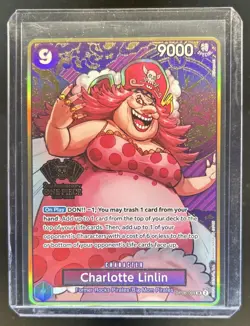 2024 One Piece Two Legends Charlotte Linlin Super Rare #OP08-069 - Image 1
