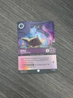 Genie Magical Researcher (Epic) 210/204 Winterspell Cold Foil Lorcana - Image 1