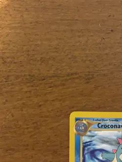 Croconaw 32/111 Neo Genesis 1st Edition Pokemon Card LP - Image 2