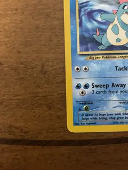Croconaw 32/111 Neo Genesis 1st Edition Pokemon Card LP - Image 5