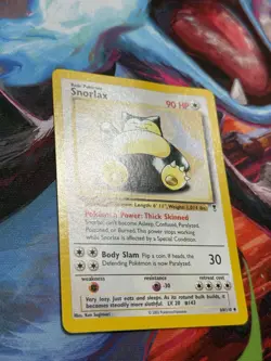Snorlax 64/110 Uncommon Legendary Collection Pokemon Card - Image 4