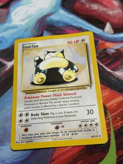 Snorlax 64/110 Uncommon Legendary Collection Pokemon Card - Image 5