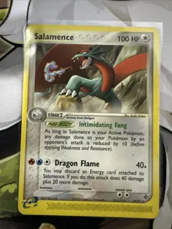 2003 Pokemon | Salamence 19/97 | Non-Holo Foil Rare Card NM E-reader E-Series - Image 1