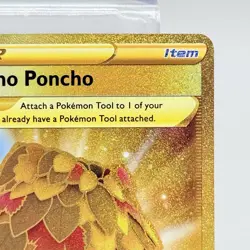 Pokemon TCG Silver Tempest Leafy Camo Poncho 214/195 Secret Rare Card NM - Image 3
