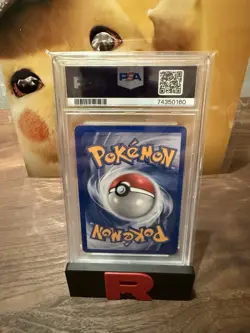 Rockets Raikou EX Holo 108/107 EX Deoxys PSA 7 Near Mint Pokemon Card - Image 2