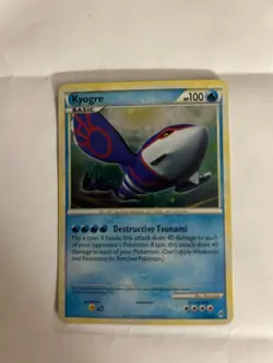 Kyogre 12/95 Call of Legends Holo Rare Pokemon Card used - Image 1