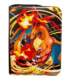 Charizard Card Binder for Pokemon Cards Holder 400 Cards w/ 50 Removable Sleeves - Image 2