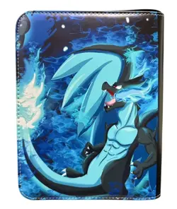 Charizard Card Binder for Pokemon Cards Holder 400 Cards w/ 50 Removable Sleeves - Image 3
