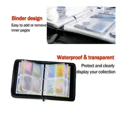 Charizard Card Binder for Pokemon Cards Holder 400 Cards w/ 50 Removable Sleeves - Image 5