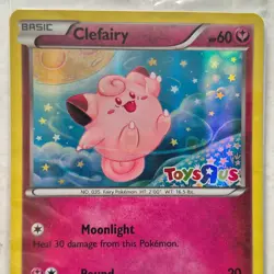 2016 CLEFAIRY 50/83 Pokemon TCG Toys R Us Promo Holo Generations Card SEALED NIP - Image 3