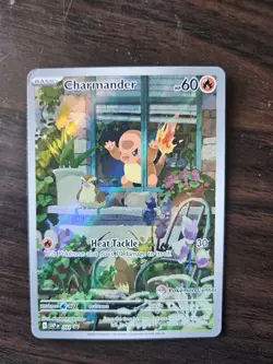 Charmander SVP044 Obsidian Flames ETB Promo Card (Pokemon Center Stamped) - Image 1
