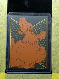 035 - Original Owner Eevee 078/066 Sv5a: Crimson Haze Holo Japanese TCG Card - Image 4