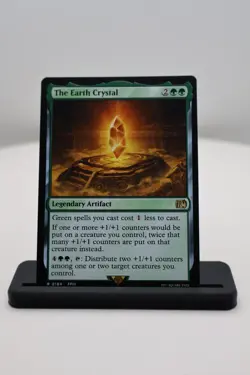 1x The Earth Crystal NM R Final Fantasy (FIN) MTG Magic the Gathering - Image 1
