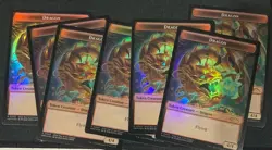 MTG - Dragon (Token Creature) - APAC Year of the Dragon Promo - FOIL - Image 2