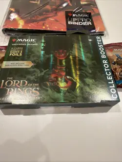 Magic The Gathering Lord of the Rings Collector Booster Pack Plus Binder + Packs 195166205274 - Image 4