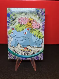 Vintage 1999 Nintendo Topps *RARE* *NM* Pokemon Series 1 #03 Venusaur Card - Image 1