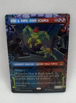 Don and Raph Hard Science Showcase 243 Teenage Mutant Ninja Turtles Foil Show... - Image 1