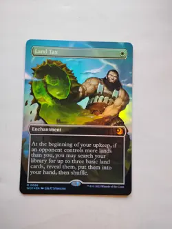 Land Tax (Anime Borderless) Wilds of Eldraine: Enchanting Tales Foil - Image 1
