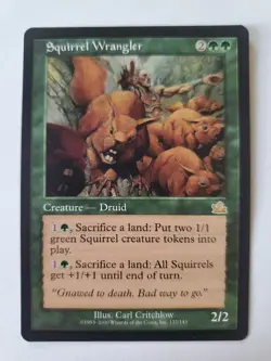 Magic The Gathering Squirrel Wrangler Prophecy 127/143 - Image 1