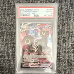 Pokemon Umbreon VMAX TG23 Brilliant Stars Ultra Rare Holo PSA 10 - Image 1