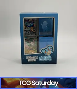 2025 POKEMON CHINESE 151 ORIGINAL PARTNER BOUTIQUE GIFT BOX SQUIRTLE SEALED - Image 1