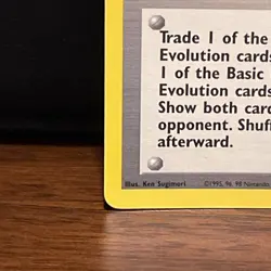 Pokemon Trader Base Set 77/102 Rare Vintage Pokemon TCG Card - Image 5