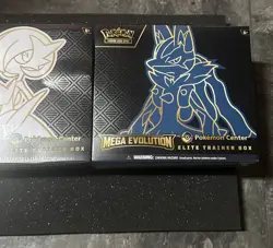 Pokemon TCG Mega Evolution Pokemon Center Elite Trainer Box ETB Set Of 2 Sealed - Image 3