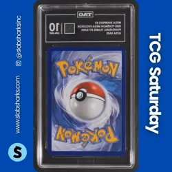 2025 POKEMON PHANTASMAL FLAMES #113/094 MEGA SHARPEDO EX FA ULTRA RARE TAG 10 - Image 2