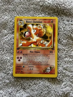 Pokemon TCG - Blaine's Charmeleon (1ST EDITION) 31/132 - Gym Challenge 2000 -NM+ - Image 1