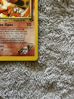 Pokemon TCG - Blaine's Charmeleon (1ST EDITION) 31/132 - Gym Challenge 2000 -NM+ - Image 5
