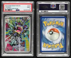 Loudred Illustration Rare Pokemon Scarlet & Violet Paradox Rift PAR PSA 9 MINT - Image 3