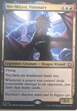 MTG Commander Deck Niv-Mizzet Visionary - Dragon Spellslinger - 100 Cards - Image 1