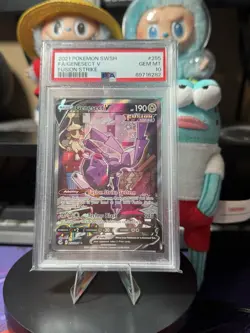 Pokemon 2021 SWSH Fusion Strike Genesect v Alt Art #255 PSA 10 Gem Mint - Image 1