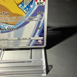 Pokemon Card Pikachu 016/S-P KFC Promo Full Art Indonesian Rare - Image 4