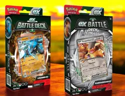 Pokemon TCG Battle Deck Lucario & Kangaskhan Sealed - Image 1