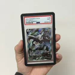2022 Pokemon SWSH Lugia V Silver Tempest Full Art 186/195 PSA 9 - Image 3