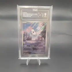 TAG 9 MINT 2025 Pokemon White Flare VANILLITE #111 Illustration Rare - Image 1